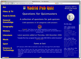 Madrid Pub Quiz